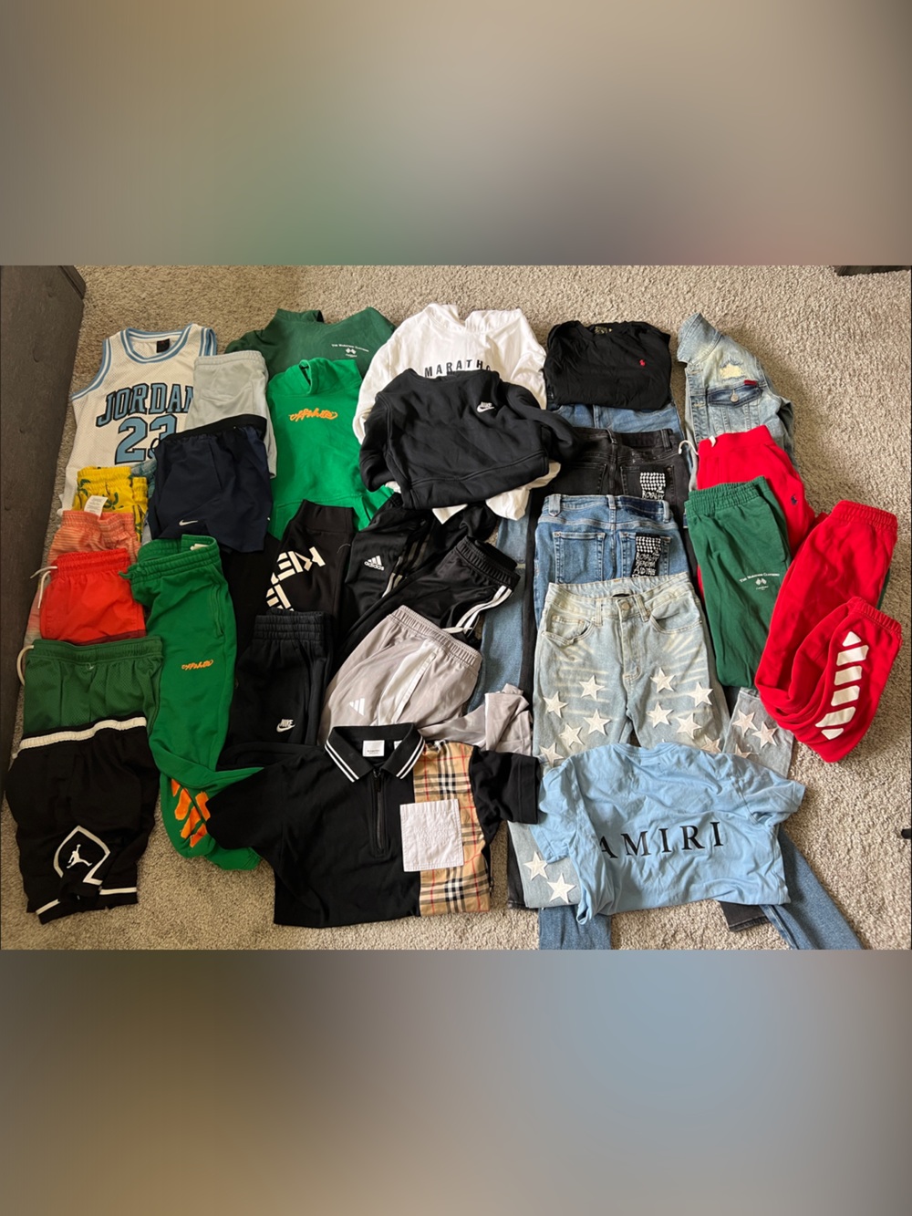 Boys LOT of Jogger Sets, Jeans, Brands Off White, Ksubi, Adidas, Nike Sz 10/12